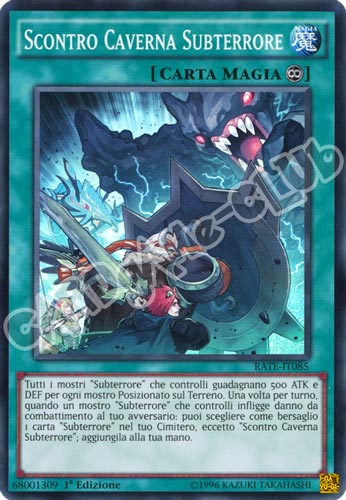 RATE-IT085 Scontro Caverna Subterrore super rara 1a Edizione (IT) -NEAR MINT-