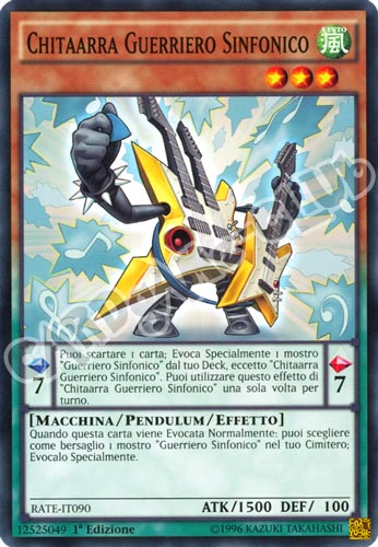 RATE-IT090 Chitaarra Guerriero Sinfonico comune 1a Edizione (IT) -NEAR MINT-