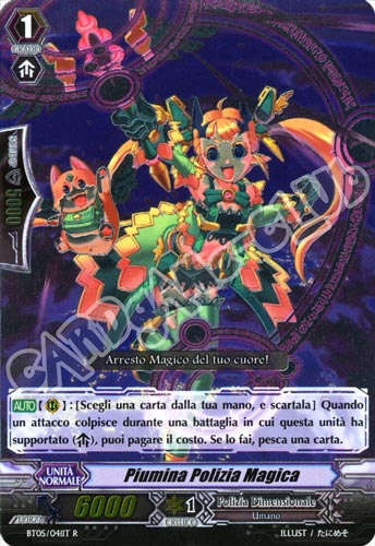 BT05-IT041 Piumina Polizia Magica rara foil (IT) -NEAR MINT-