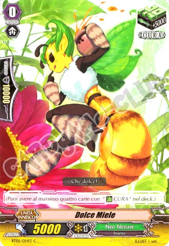 BT05-IT054 Dolce Miele comune normale (IT) -NEAR MINT-