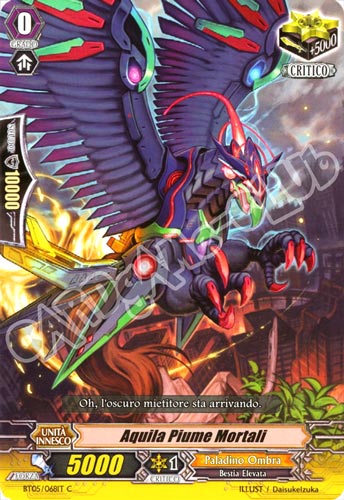 BT05-IT068 Aquila Piume Mortali comune normale (IT) -NEAR MINT-