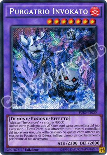 FUEN-IT030 Purgatorio Invokato rara segreta 1a edizione (IT) -NEAR MINT-