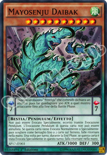 SP17-IT003 Mayosenju Daibak comune 1a edizione (IT) -NEAR MINT-