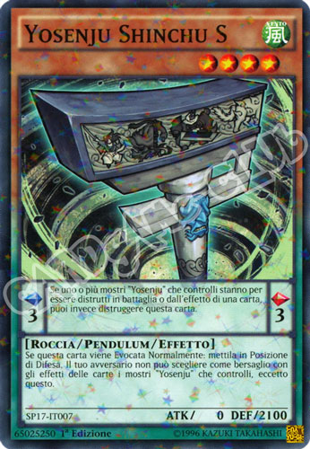 SP17-IT007 Yosenju Shinchu S comune starfoil 1a edizione (IT) -NEAR MINT-