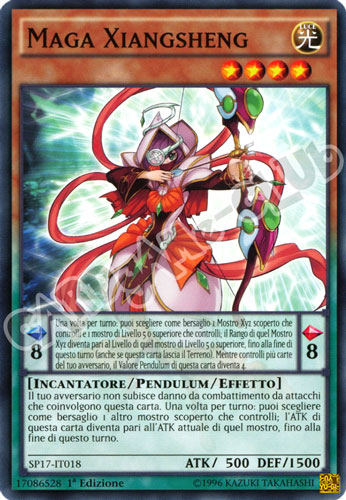 SP17-IT018 Maga Xiangsheng comune 1a edizione (IT) -NEAR MINT-