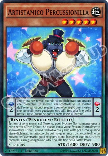 SP17-IT019 Artistamico Percussionilla comune 1a edizione (IT) -NEAR MINT-