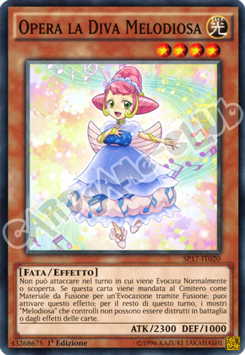 SP17-IT020 Opera la Diva Misteriosa comune 1a edizione (IT) -NEAR MINT-