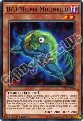 SP17-IT026 D/D Melma Mulinello comune 1a edizione (IT) -NEAR MINT-