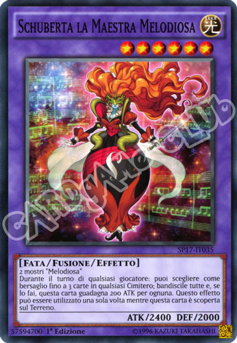 SP17-IT035 Schuberta la Maestra Melodiosa comune 1a edizione (IT) -NEAR MINT-