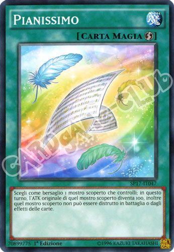 SP17-IT047 Pianissimo comune 1a edizione (IT) -NEAR MINT-