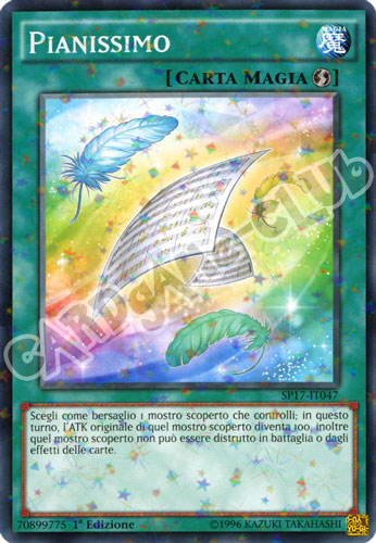 SP17-IT047 Pianissimo comune starfoil 1a edizione (IT) -NEAR MINT-