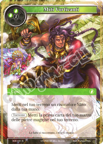 RDE1-IT031 Miti Vorticanti rara normale (IT) -NEAR MINT-