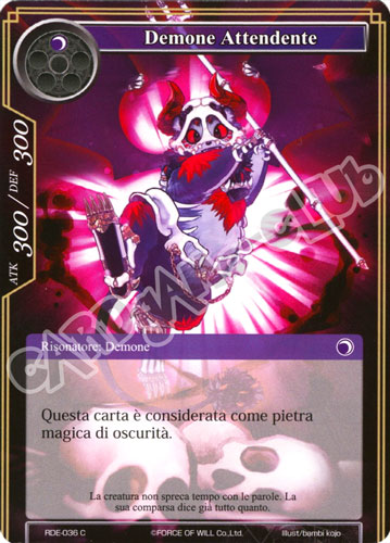 RDE1-IT036 Demone Attendente comune normale (IT) -NEAR MINT-
