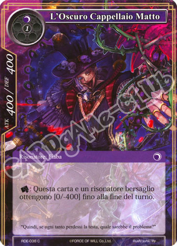 RDE1-IT038 L'Oscuro Cappellaio Matto comune normale (IT) -NEAR MINT-