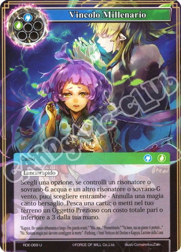 RDE1-IT069 Vincolo Millenario non comune normale (IT) -NEAR MINT-