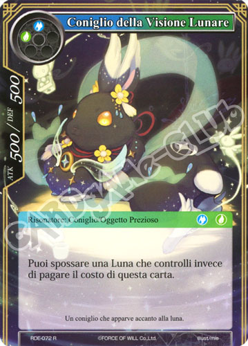 RDE1-IT072 Coniglio della Visione Lunare rara normale (IT) -NEAR MINT-