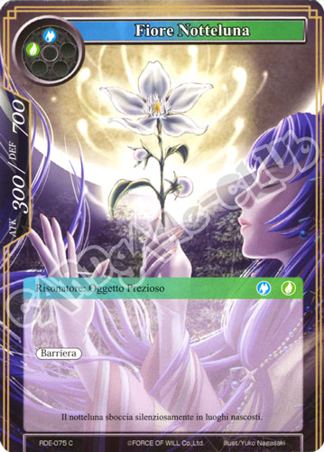 RDE1-IT075 Fiore Notteluna comune normale (IT) -NEAR MINT-