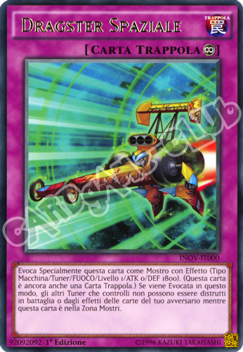 INOV-IT000 Dragster Spaziale rara 1a Edizione (IT) -NEAR MINT-