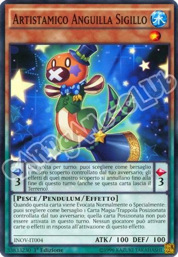 INOV-IT004 Artistaminico Anguilla Sigillo comune 1a Edizione (IT) -NEAR MINT-