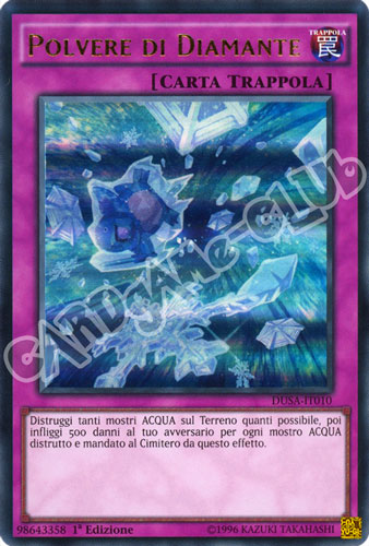 DUSA-IT010 Polvere di Diamante ultra rara 1a Edizione (IT) -NEAR MINT-
