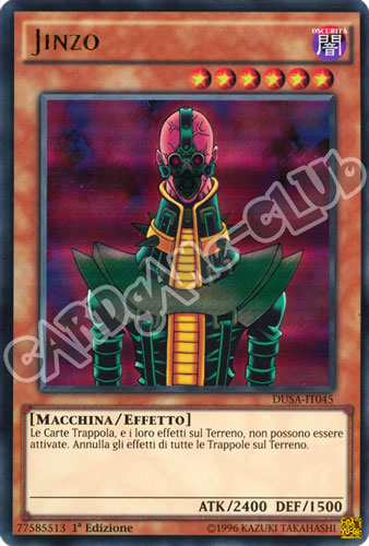 DUSA-IT045 Jinzo ultra rara 1a Edizione (IT) -NEAR MINT-