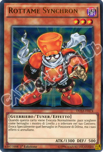 DUSA-IT074 Rottame Synchron ultra rara 1a Edizione (IT) -NEAR MINT-