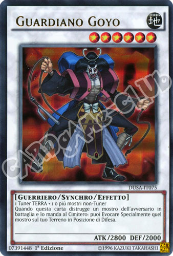 DUSA-IT075 Guardiano Goyo ultra rara 1a Edizione (IT) -NEAR MINT-