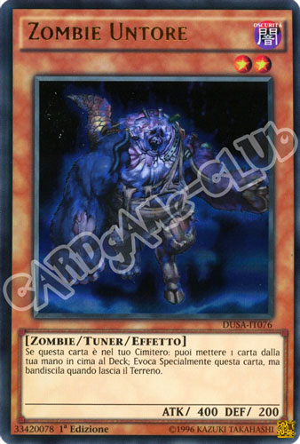 DUSA-IT076 Zombie Untore ultra rara 1a Edizione (IT) -NEAR MINT-