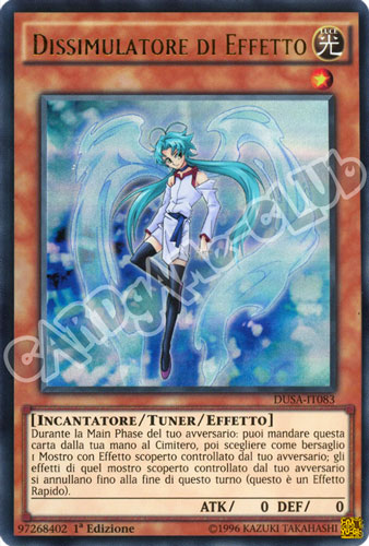 DUSA-IT083 Dissimulatore di Effetto ultra rara 1a Edizione (IT) -NEAR MINT-