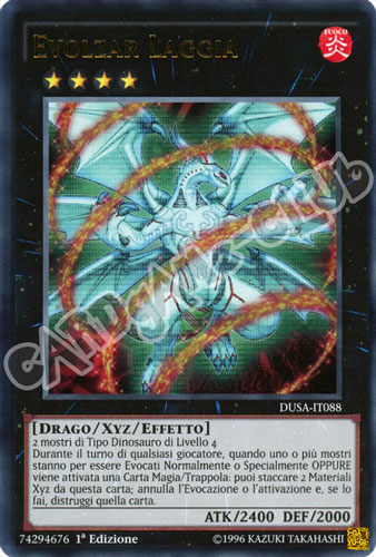 DUSA-IT088 Evolzar Laggia ultra rara 1a Edizione (IT) -NEAR MINT-