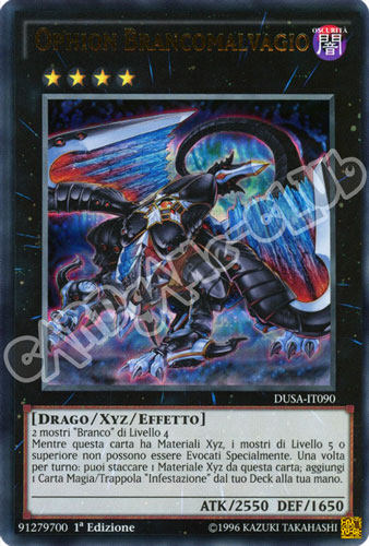DUSA-IT090 Ophion Brancomalvagio ultra rara 1a Edizione (IT) -NEAR MINT-