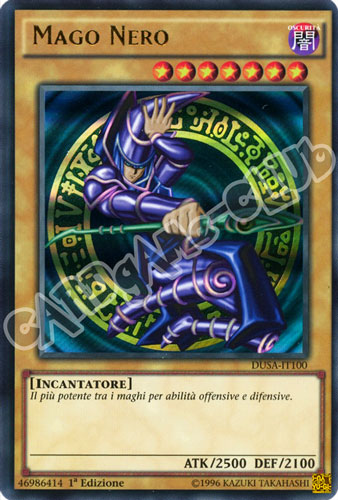 DUSA-IT100 Mago Nero ultra rara 1a Edizione (IT) -NEAR MINT-