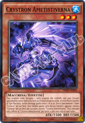 INOV-IT019 Crystron Amitistiverna comune 1a Edizione (IT) -NEAR MINT-