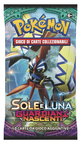 Sole e Luna Guardiani Nascenti busta 10 carte Artwork busta RANDOM (IT)