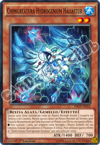 INOV-IT023 Chimicreatura Hydrogenium Haliastur comune 1a Edizione (IT) -NEAR MINT-