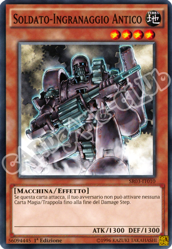 SR03-IT010 Soldato-Ingranaggio Antico comune 1a Edizione (IT) -NEAR MINT-