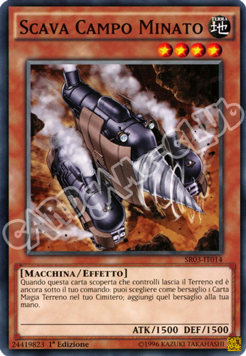 SR03-IT014 Scava Campo Minato comune 1a Edizione (IT) -NEAR MINT-