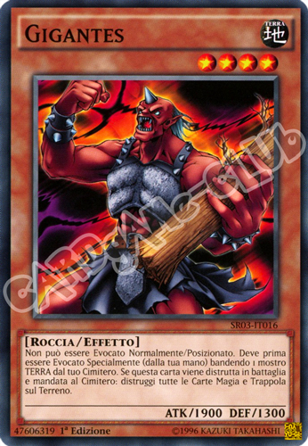 SR03-IT016 Gigantes comune 1a Edizione (IT) -NEAR MINT-