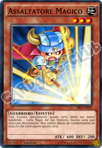 SR03-IT019 Assaltatore Magico comune 1a Edizione (IT) -NEAR MINT-