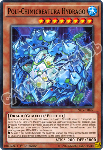INOV-IT027 Poly-Crimicreatura Hydrago comune 1a Edizione (IT) -NEAR MINT-