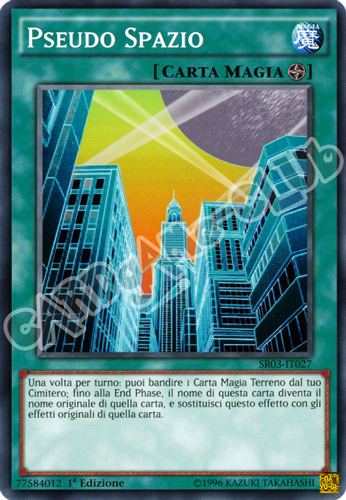 SR03-IT027 Pseudo Spazio comune 1a Edizione (IT) -NEAR MINT-