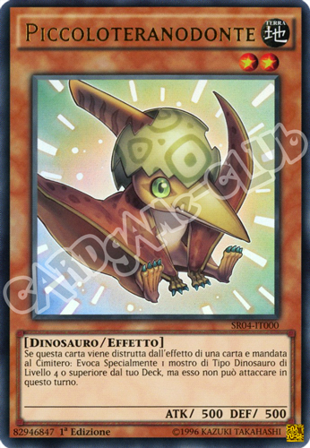 SR04-IT000 Piccoloteranodonte ultra rara 1a Edizione (IT) -NEAR MINT-