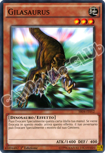 SR04-IT012 Gilasaurus comune 1a Edizione (IT) -NEAR MINT-