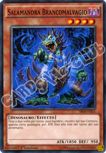 SR04-IT015 Salamandra Brancomalvagio comune 1a Edizione (IT) -NEAR MINT-
