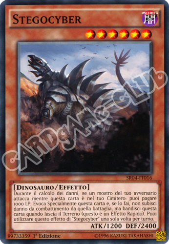 SR04-IT016 Stegocyber comune 1a Edizione (IT) -NEAR MINT-