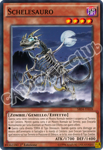 SR04-IT018 Schelesauro comune 1a Edizione (IT) -NEAR MINT-