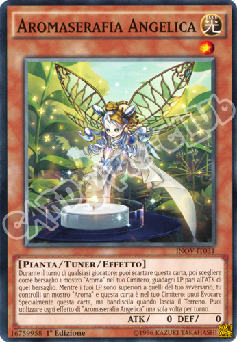 INOV-IT031 Aromaserafia Angelica comune 1a Edizione (IT) -NEAR MINT-