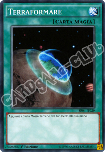 SR04-IT029 Terraformare comune 1a Edizione (IT) -NEAR MINT-