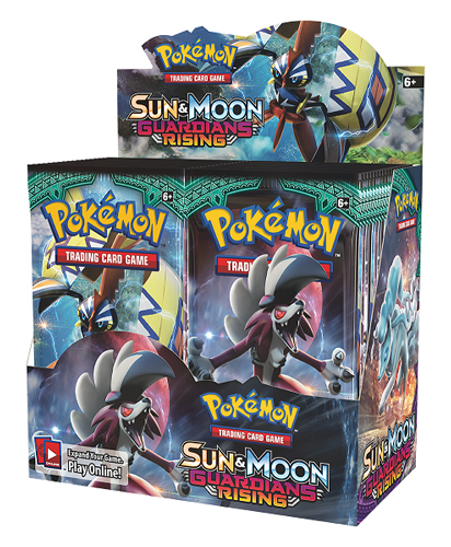 Sun and Moon Guardians Rising display 36 buste (EN)