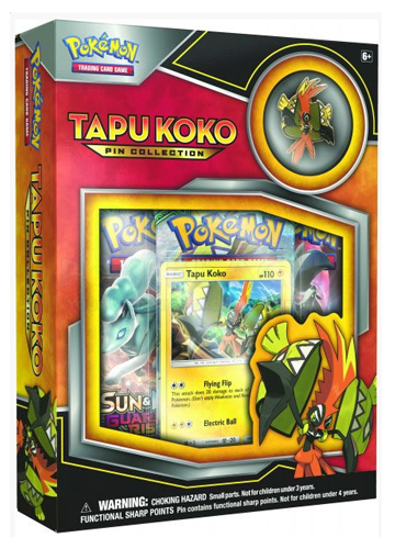 Tapu Koko Pin Collection (EN)